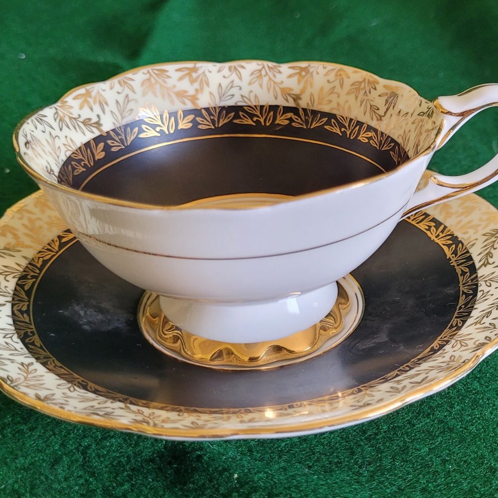 Antique  Royal stafford teacup/saucer set